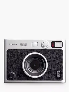 Fujifilm Instax Mini Evo Instant Camera With Built-In Flash, Black