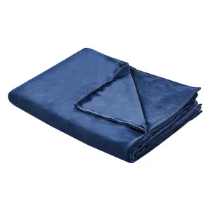 Weighted Blanket Cover RHEA 100 x 150 cm Navy Blue