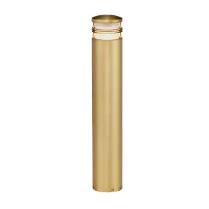 Elstead Newbrighton Outdoor Bollard Antique brass, IP55