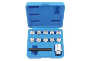 Laser Tools 6742 12pc Locking Wheel Nut Key Set for Mercedes Benz