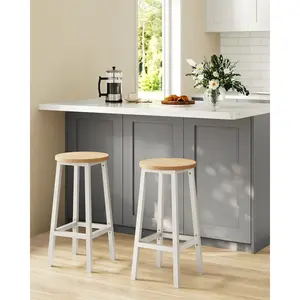 Hemel Bar Stool (Set of 2) White