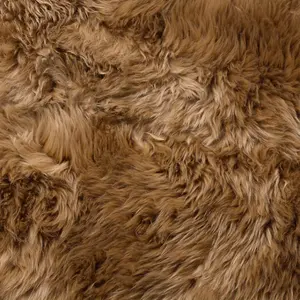 Uk Homeliving Honey 4 Piece Longwool Genuine Sheepskin Rug