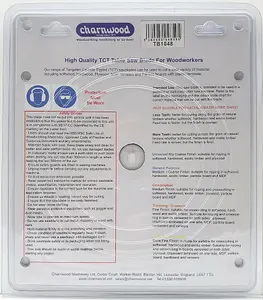 Charnwood TB1048 Low Noise Circular Saw Blade 250 x 30mm x 48T x 3.0k