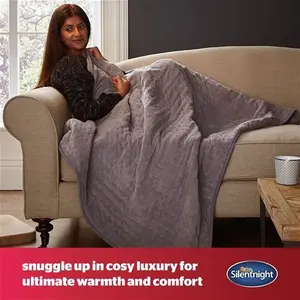 Silentnight Luxury Heated Throw