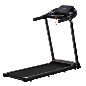 HOMCOM Treadmill 1.5HP Electric Motorised Running Machine w/ LED Display