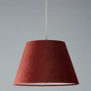 Lighting Collection Havana Rose    Velvet Tapered Shade