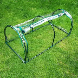 URBNLIVING 120cm Length Greenhouse Grow Tunnel Plants Vegetables Flowers Clear Preservation Cover