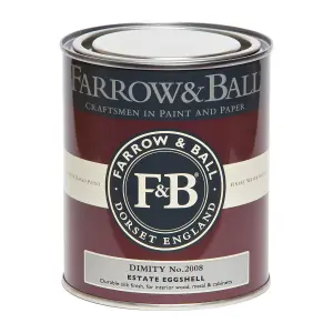 Farrow & Ball Estate Dimity Eggshell Metal & wood paint, 750ml