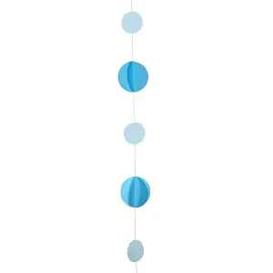 Kaleidoscope Circle Balloon Tail Blue (One Size)