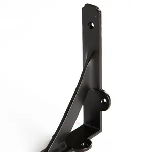 Hammer & Tongs - Iron Shelf Bracket - D150mm - Black