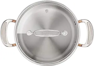 Tefal E4904444 Copper Induction Premium Stewpot 20cm