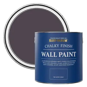 Rust-Oleum Grape Soda Chalky Wall & Ceiling Paint 2.5L