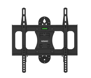 Duronic TVB109S Full Range TV Bracket, Swivel and Tilt Wall Mount with VESA 400x400 for Flat Screen Television 23-55"