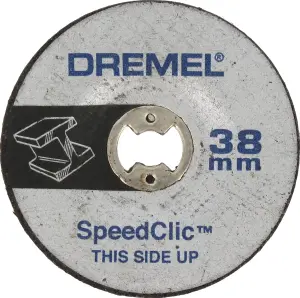 Dremel EZ Speedclic Grinding wheel (Dia)38mm, Pack of 2