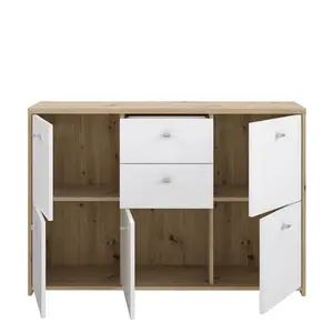 Filippone Sideboard Artisan Oak/White