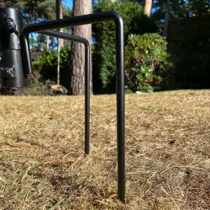 Metal Bird Feeding Station with Stabilizer Stand