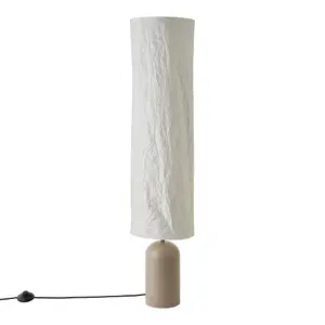 Nordlux DFTP Talli Indoor Living Dining Bedroom Floor Lamp In Brown (Height) 113.5cm