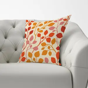 Colorful Autumn Leaves Cushions 60cm x 60cm