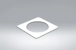 125mm Rigid Ducting Round Wall Plate