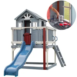 Backyard Discovery Beacon Heights Elevated Cedar Wood Playhouse