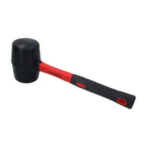 32oz Black Rubber Mallet Fibre (Manual Hammer)