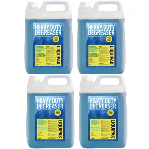 Liquipak Heavy Duty Degreaser & Cleaner 4x5L