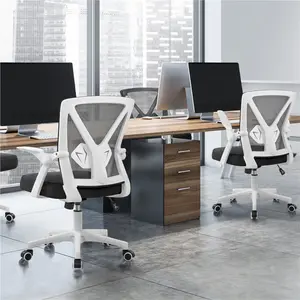 Mesh Office Chair White / Full Gray