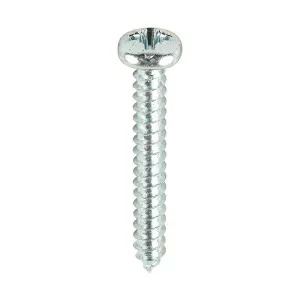 Timco - Self-Tapping Screws - PZ - Pan - Zinc (Size 6 x 1 - 200 Pieces)