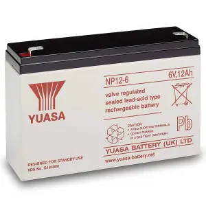 6V 12Ah Lead Acid Battery for Reliable Power Supply