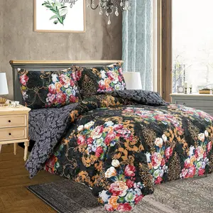 Tailings Floral Duvet Cover Set with Pillowcases Super King - 2 Standard Pillowcases