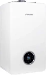 Worcester Bosch (Bosch Thermotechnology Ltd) Greenstar 4000 24Kw System Boiler White And Black Flexible, Size: 125mm