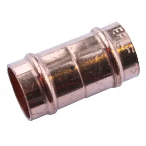 Oracstar Pre Soldered Straight Connector (Pack of 2) Copper (22mm)