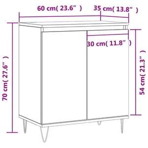 Menke 60cm Sideboard Sonoma Oak