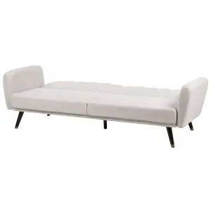 Beliani Glam Sofa Bed VIMMERBY Beige