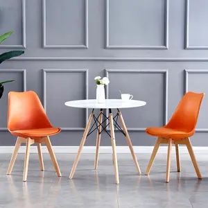 Croxley Solid Wood Dining Chair (Set of 2) Orange