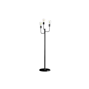 Luminosa Mantis 3 Light Multi Arm Floor Lamp, Black