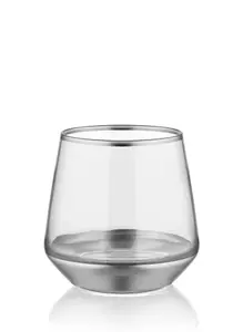 Rozi Glam Collection Tumblers, Set of 6 - Silver