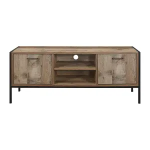 Birlea Urban TV Unit In Rustic Effect