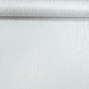 Erismann White Silver Metallic Shimmer Glitter Shine Textured Wallpaper