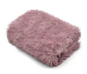 Cuddles Blanket/Throw Blush Pink 150 x 200cm