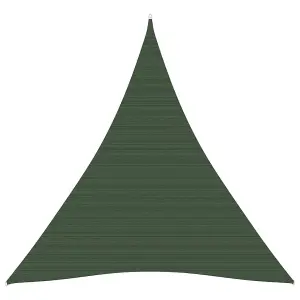 Berkfield Sunshade Sail 160 g/m2 Dark Green 3x4x4 m HDPE