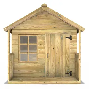 Rebo 5FT x 5FT Childrens Wooden Garden Playhouse - Raven