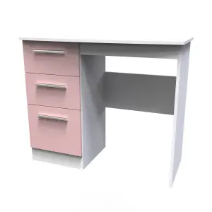 Harrow Vanity in Kobe Pink & White (Ready Assembled)