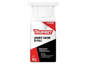 Toupret Joint Skim & Fill 5kg TOUFGBJ05GB