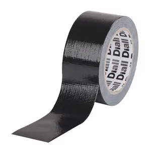 Diall Black Duct Tape (L)25m (W)50mm