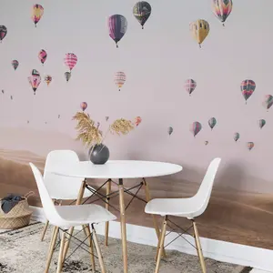 Hot Air Balloons Mural - 384x260cm - 5547-8