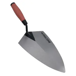 11" Brick Laying Trowel with Rubber Handle Grip / Comfort Cement