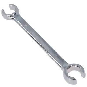 19mm + 21mm Metric Combination Flare Nut Brake Gas Fuel Pipe Spanner Wrench