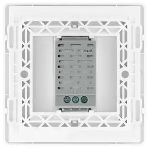 BG Evolve Brushed Steel 200W Single Touch Dimmer Switch 2-Way Master