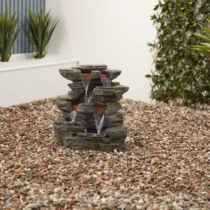 Altico Coniston Garden Mains Plugin Powered Water Feature